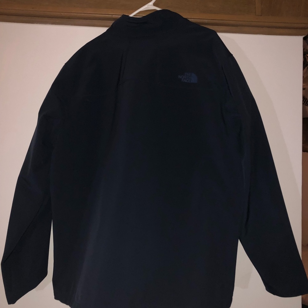 Navy Blue North Face Wind Breaker Jacket - Picture 2 of 3